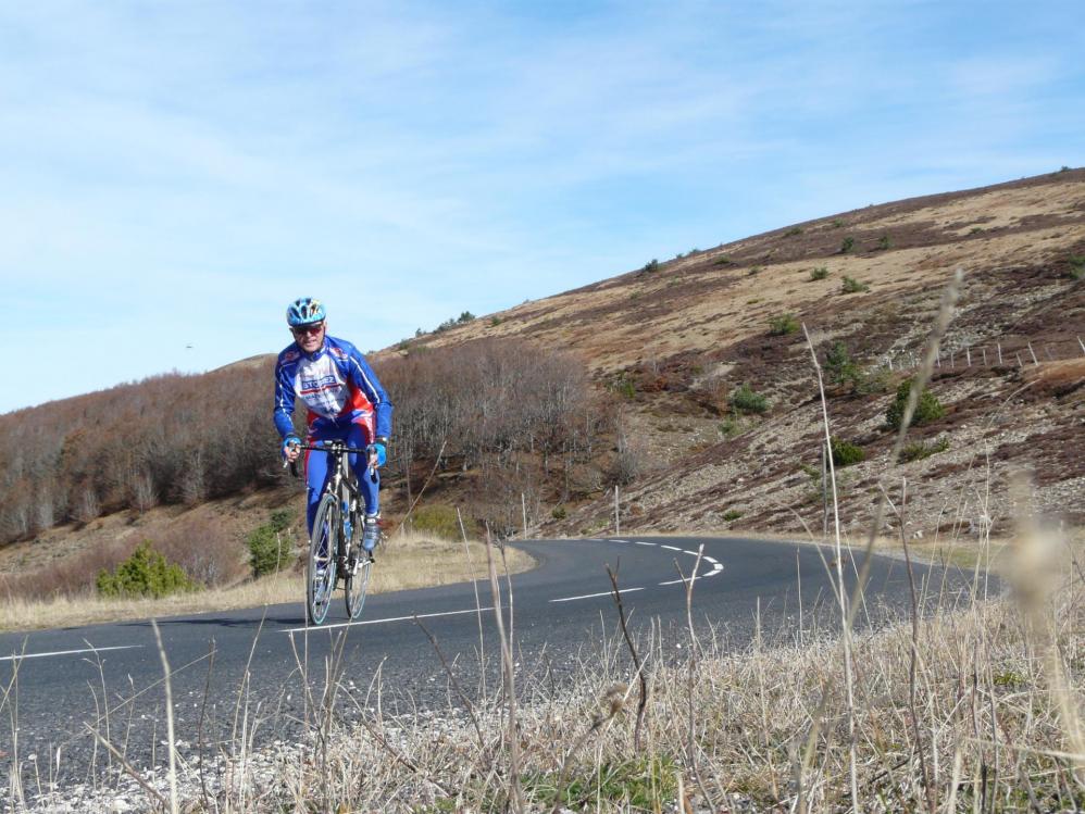 à l'approche du sommet du mont Aigoual (48)