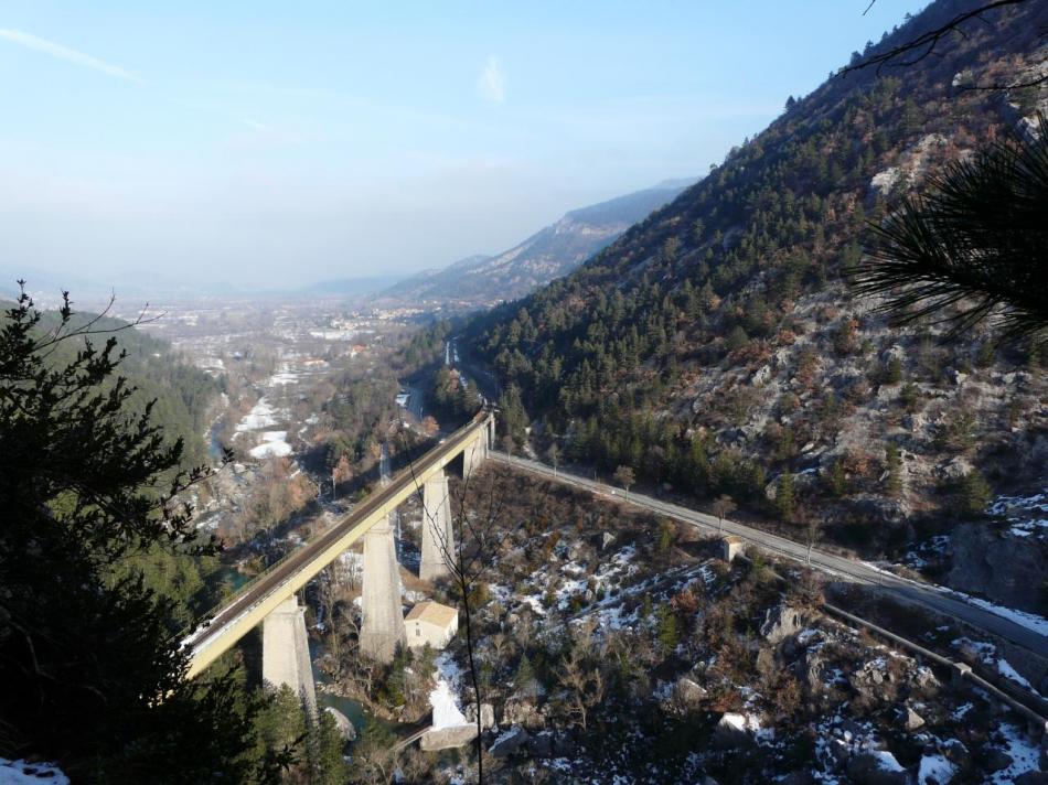 Cadre rêvé pour faire de la via ferrata, même en hiver !