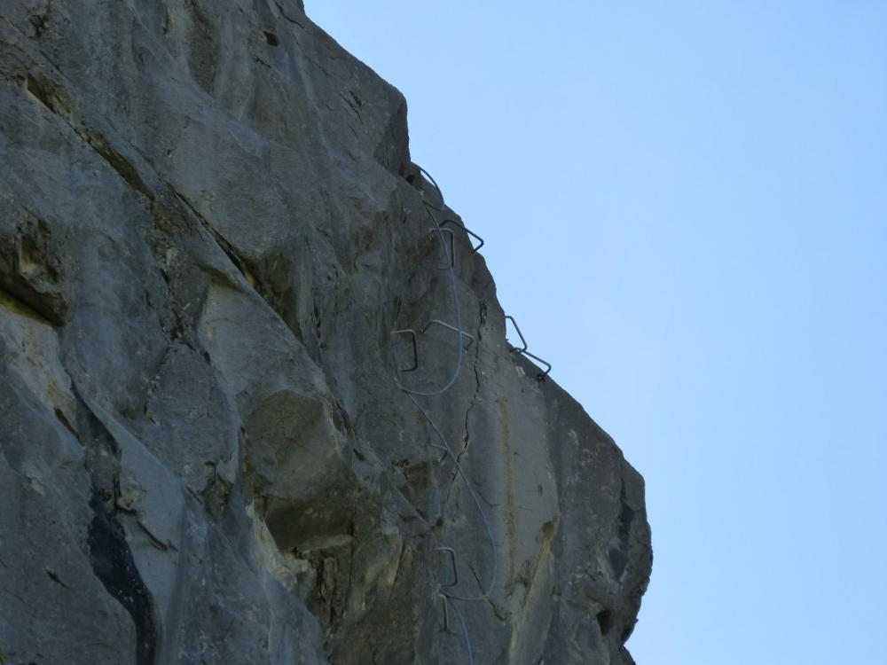 Via ferrata de Rouanne à Ancelle (hautes Alpes)