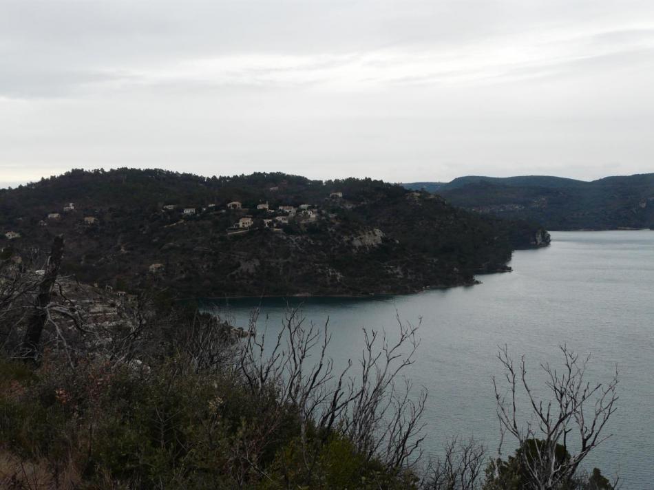 En vue d' Esparronde Verdon