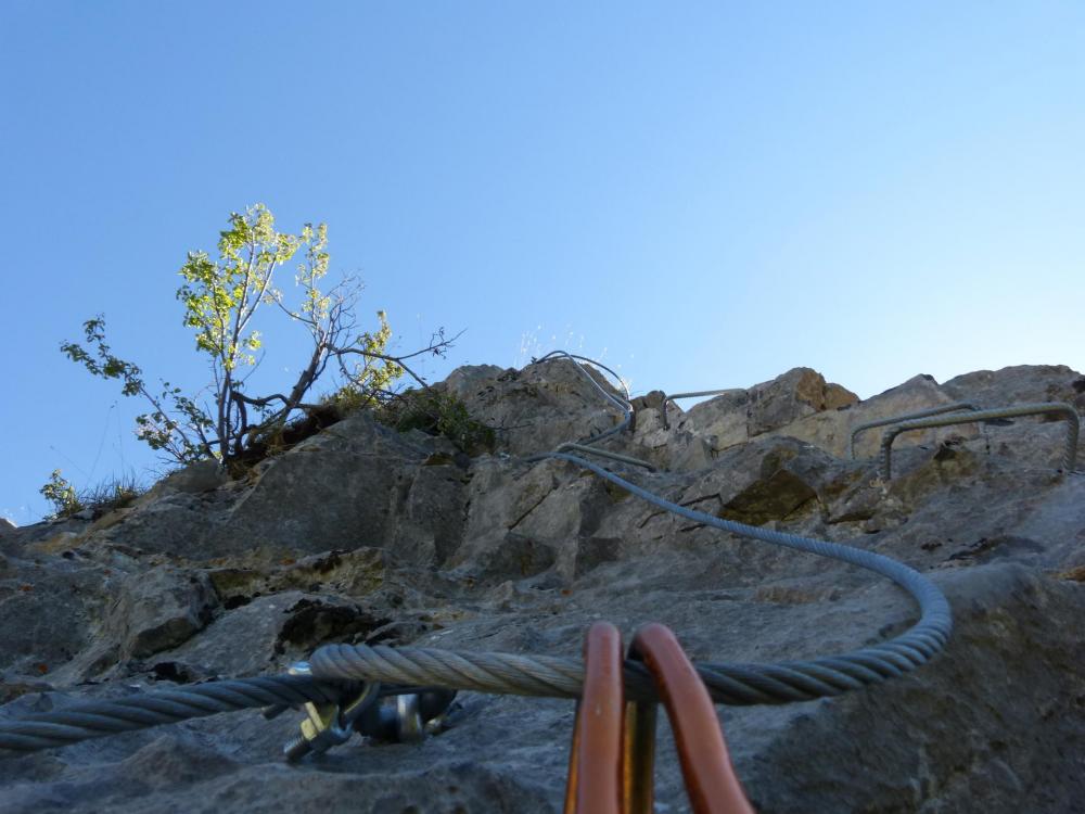 Le haut de la via de Rouanne