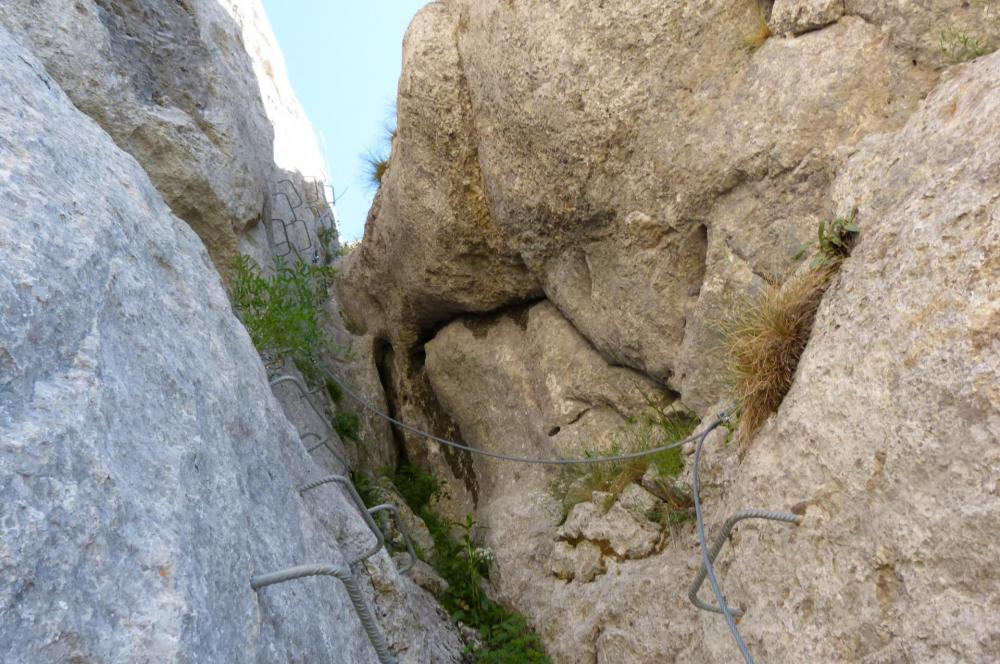 Sortie en vue dans la via de Céüze