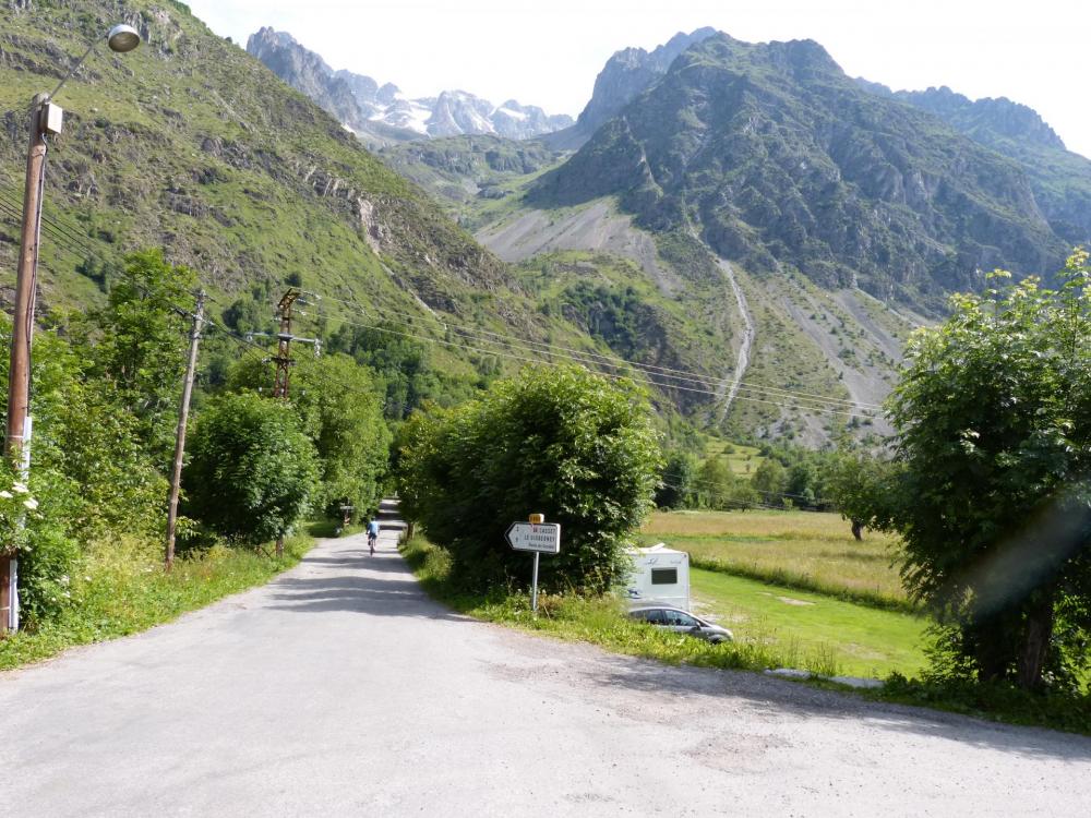 La montée finale vers Gioberney - 9 km à 6,7 % de moyenne