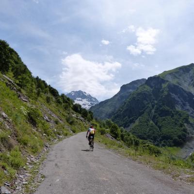 Montée du Gioberney, à trois km du sommet