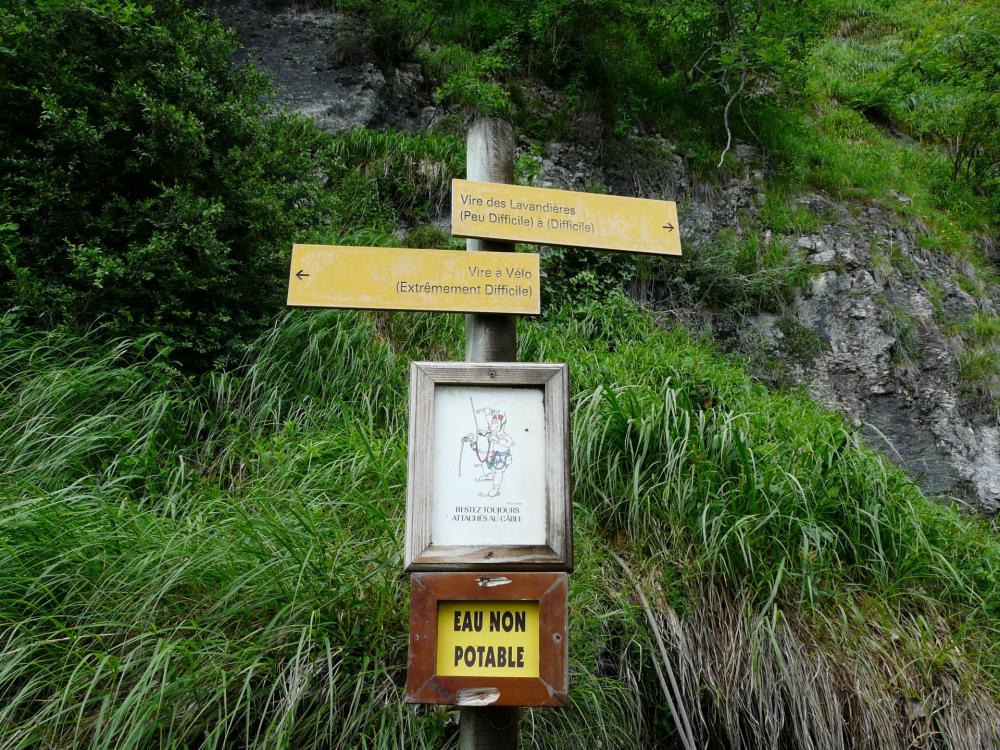 intersection des deux vias de Crolles