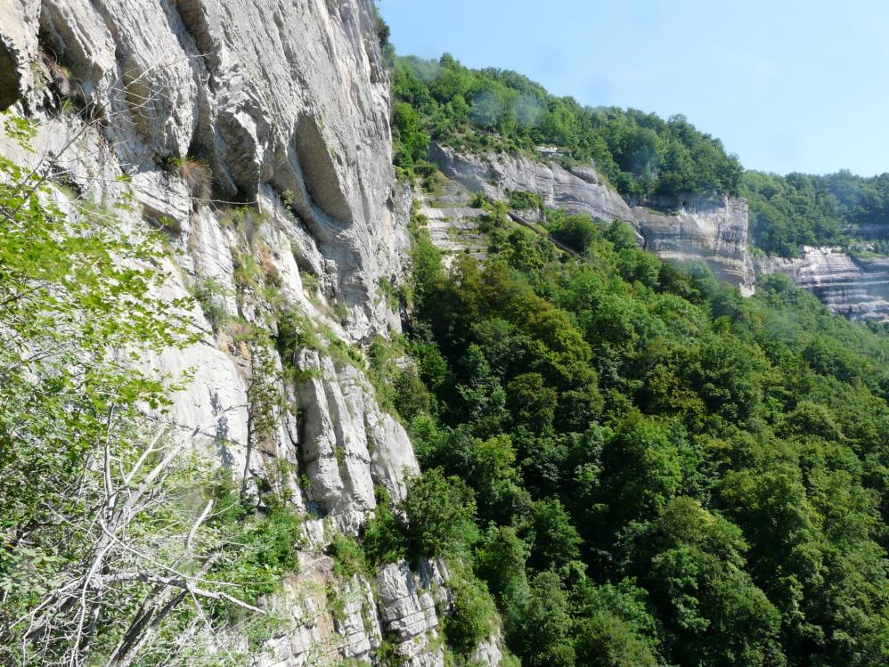 Paysage via de la vire des Lavandières