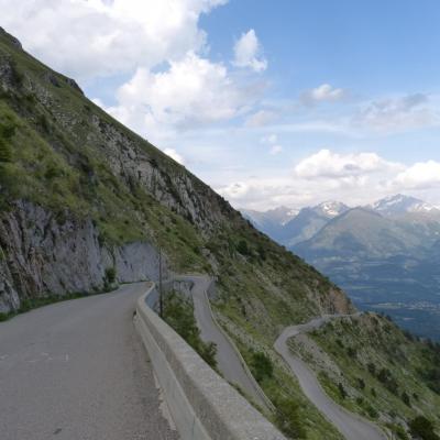 Descente du col du Noyer en direction de Saint Firmin