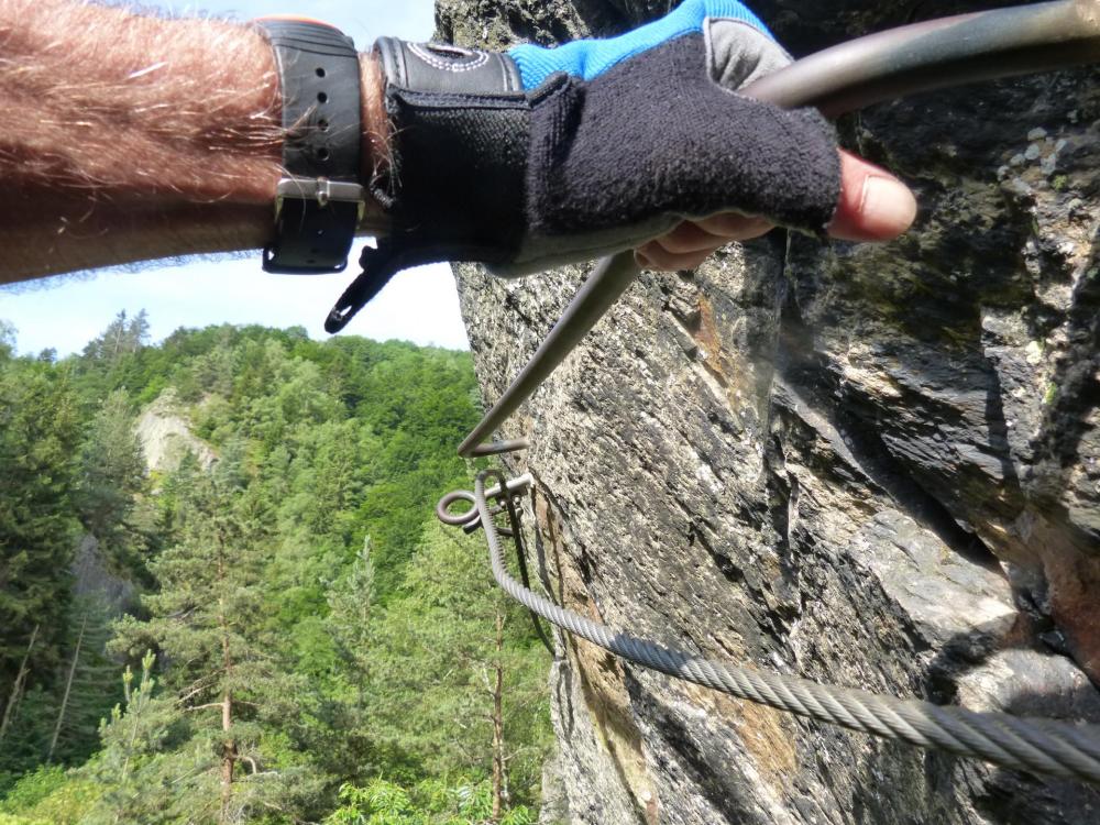 Via adulte Planfoy : Traversée assez facile mais sportive !