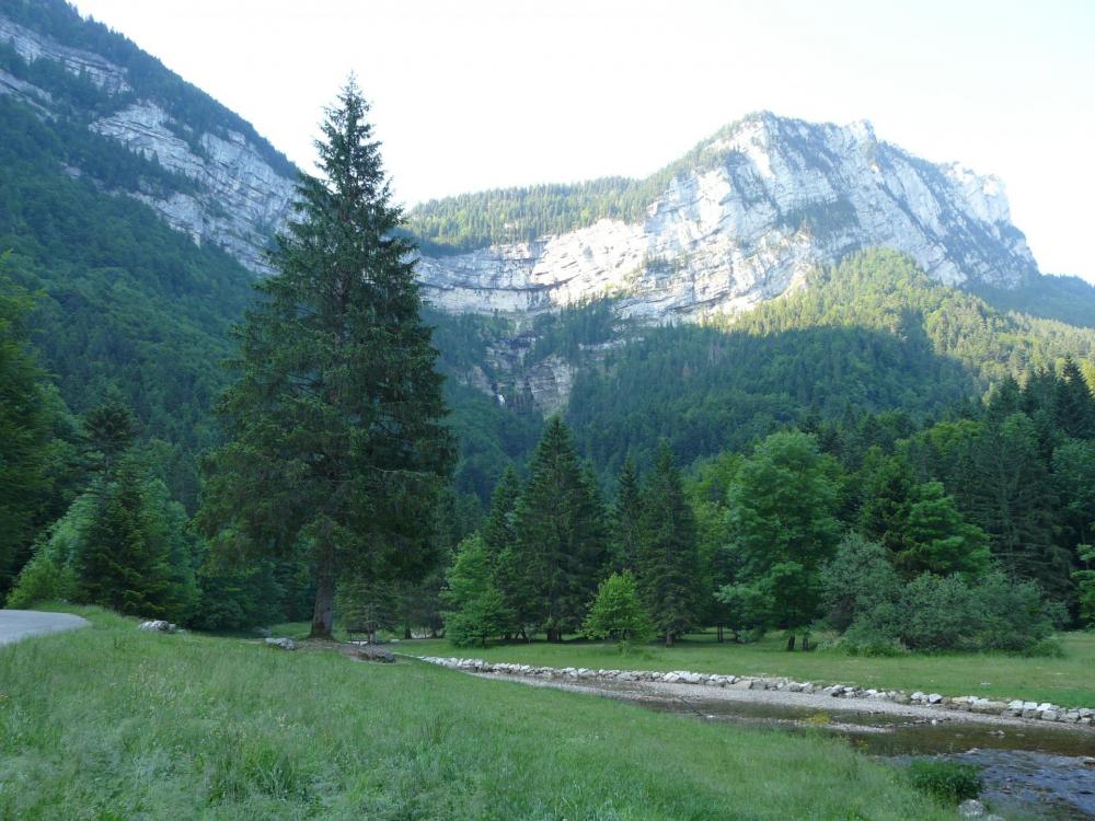 Accès au cirque de St Même depuis St Même le haut