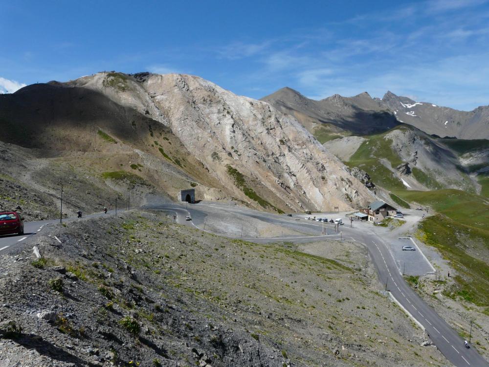 autre vue du tunnel sous le col du Galibier