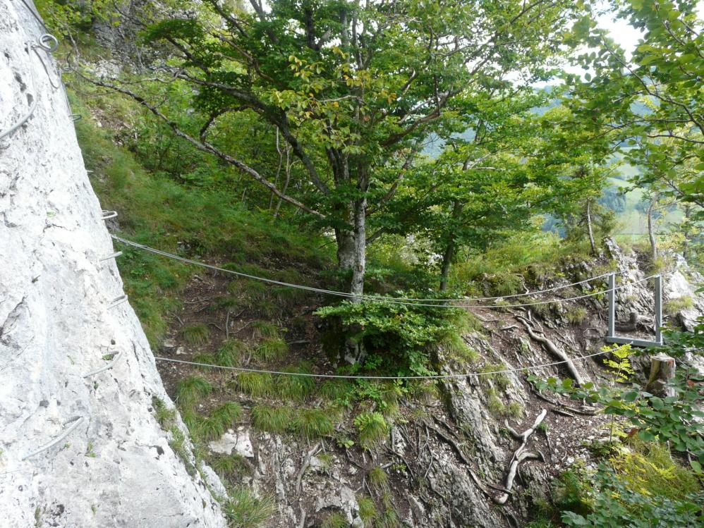 petit pont facile dans la via de Aillon le jeune