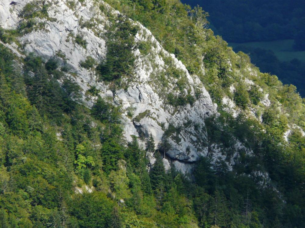 le site de la via ferrata d' Aillon le Jeune