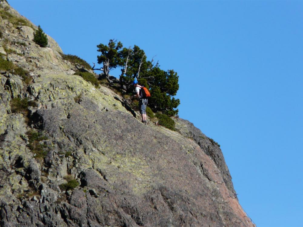 via ferrata des lacs Robert