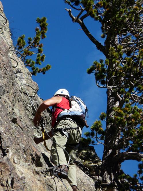 via ferrata des lacs Robert