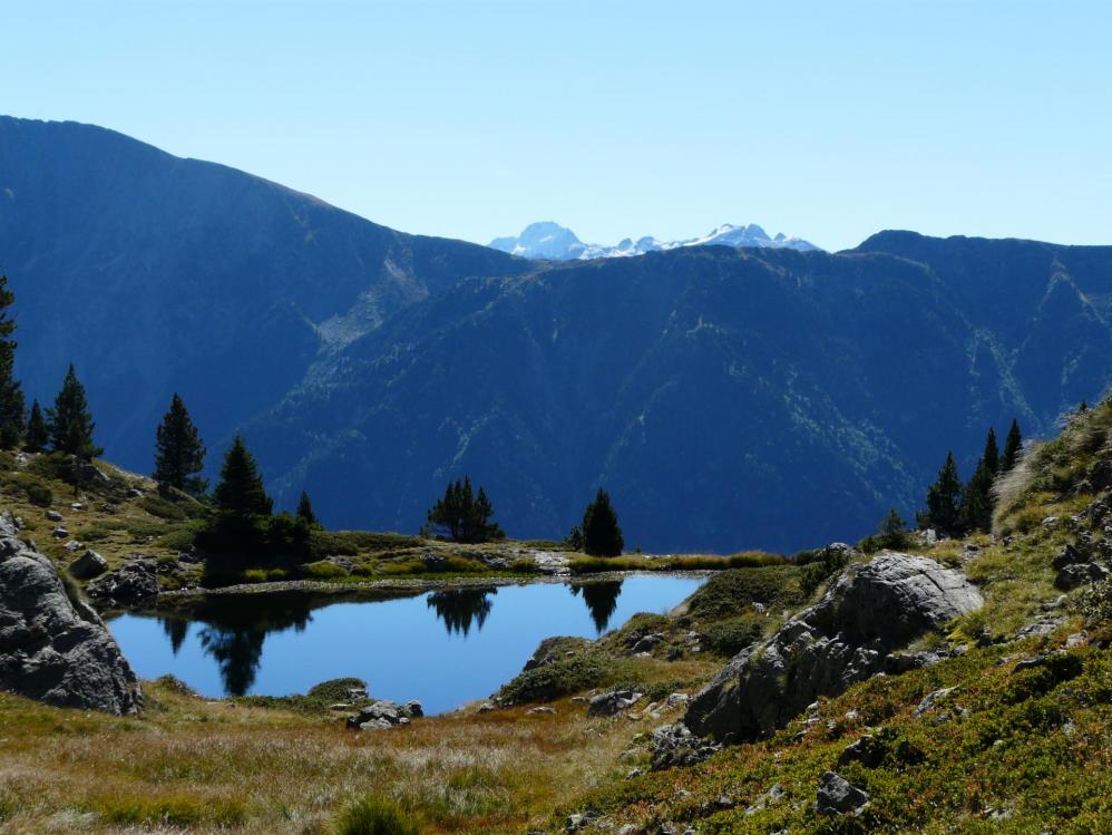 En montant vers la via ferrata des  fontaines