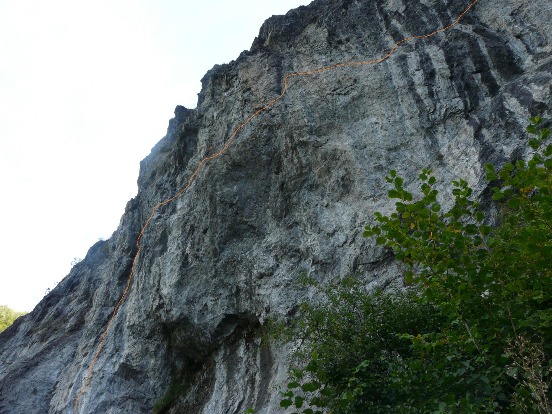 Via des Grosses Pierres à Champagny