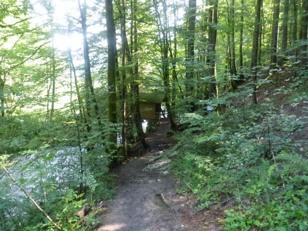 le pont couvert à Bellevaux