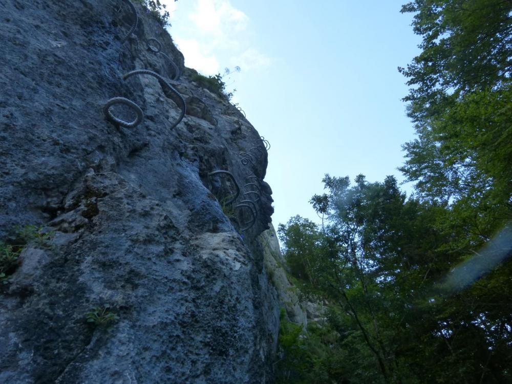 via du chatelard à Bellevaux,classée difficile