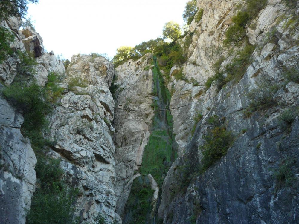 La via ferrata de Pontamafrey