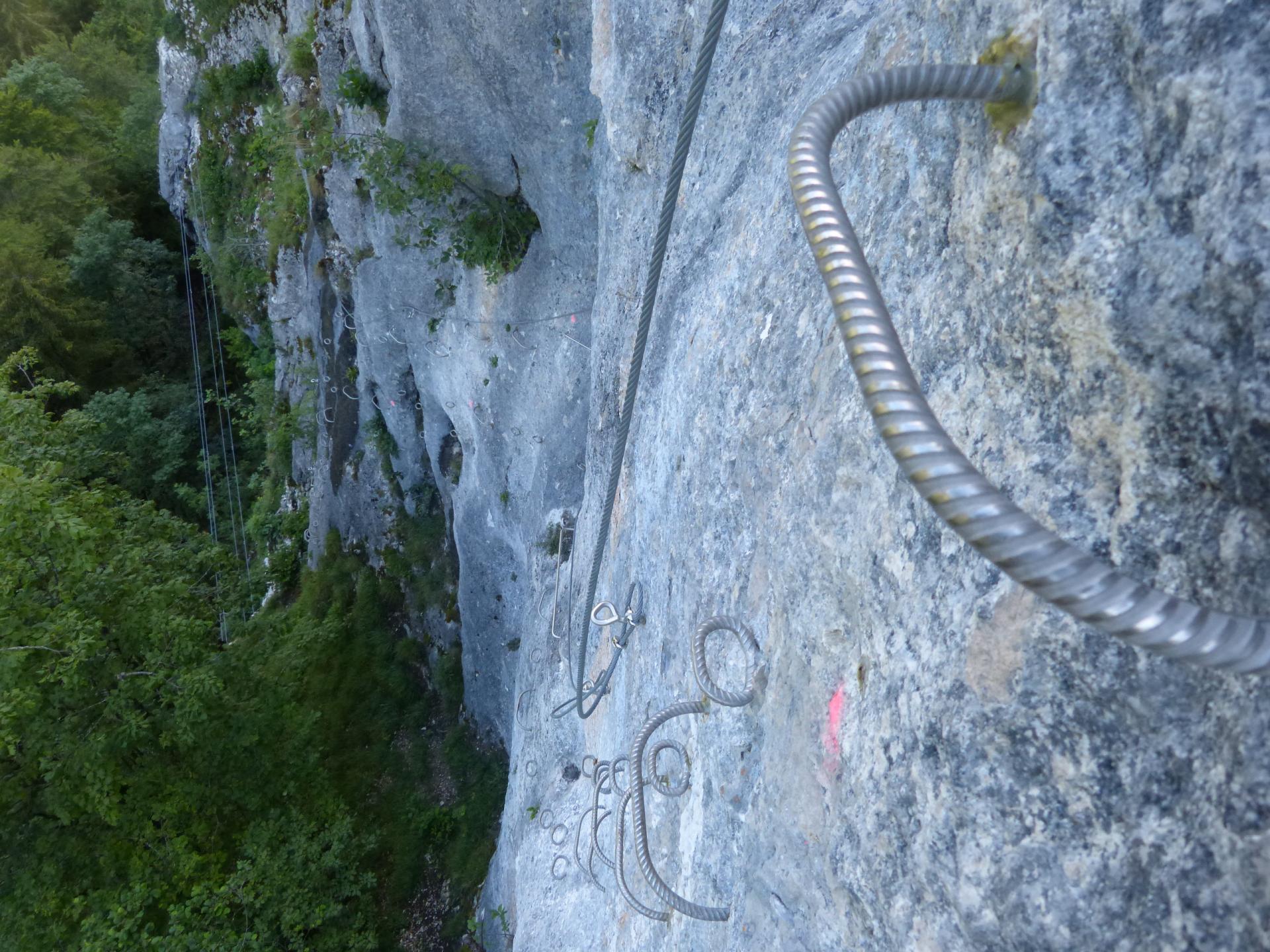 Belle grimpe aérienne o Bellevaux (Chatelard)