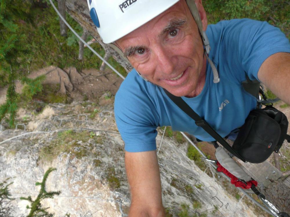 ballade décontractée sur le rocher-via école d' Aussois