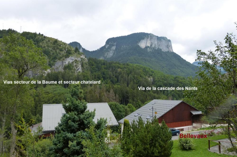 situation des vias de Bellevaux