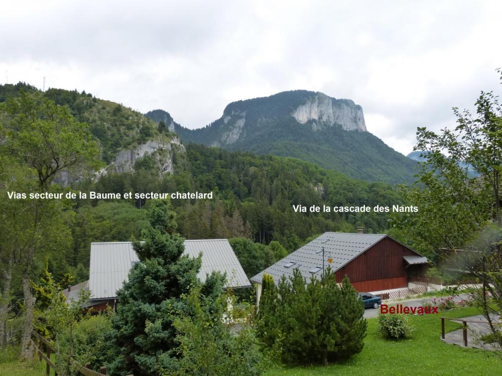 situation des vias de Bellevaux