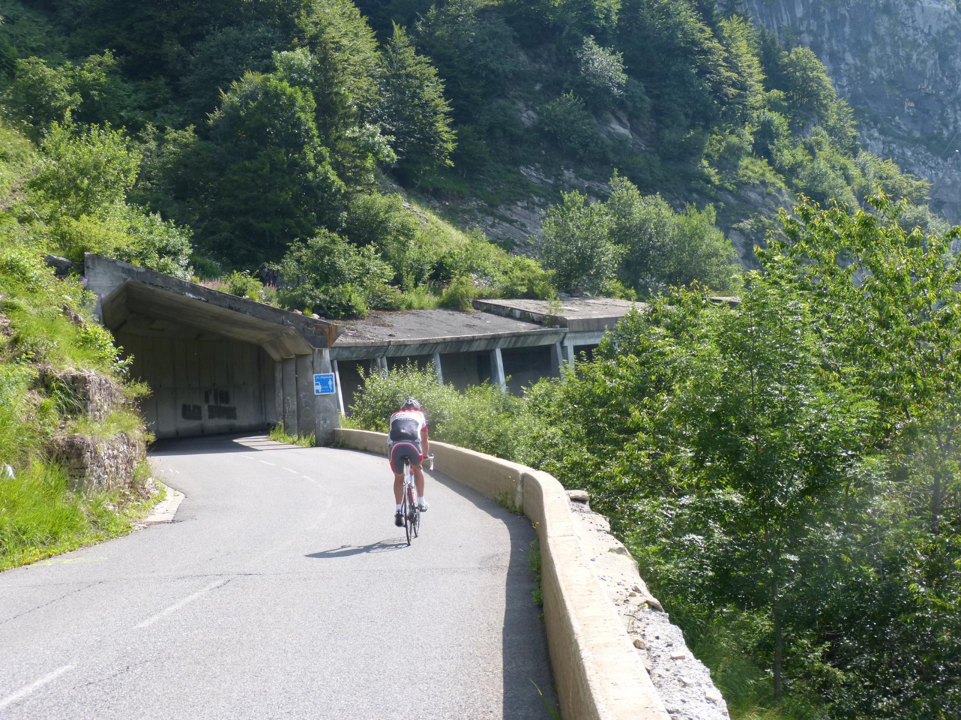 col de la Ramaz, les tunnels