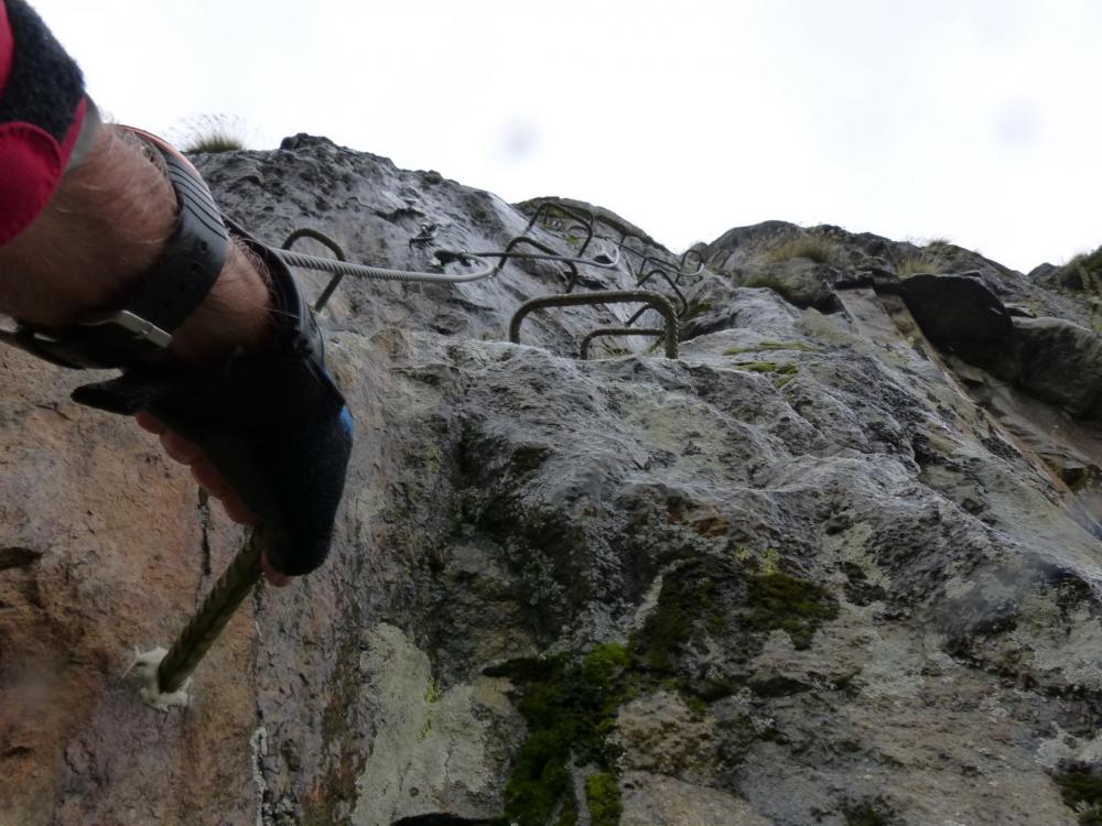 Et il y a encore à monter ! via découverte gorges de sarenne