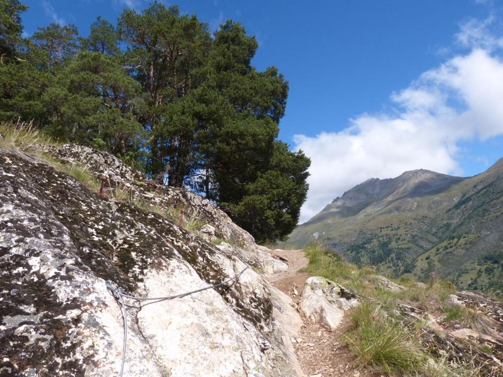 parcours 2 via du rocher du Bez, la sortie de la via