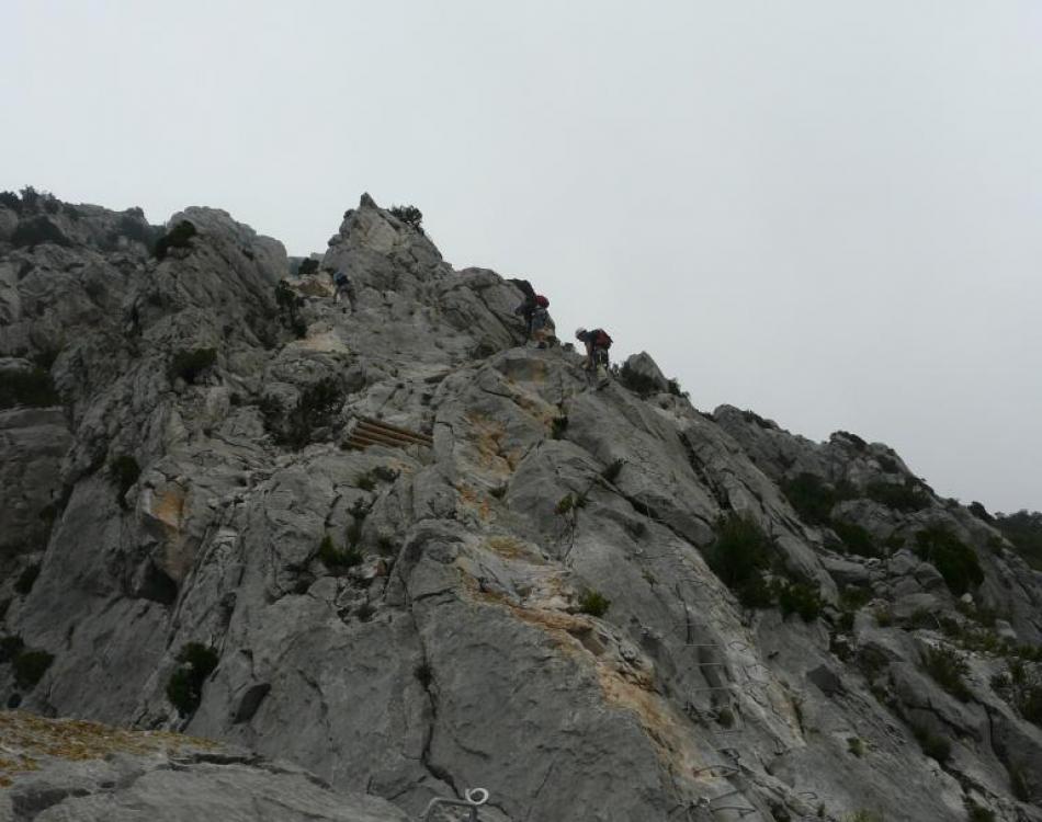 Dans la dernière partie de la Pichona à St Paul de Genouillet