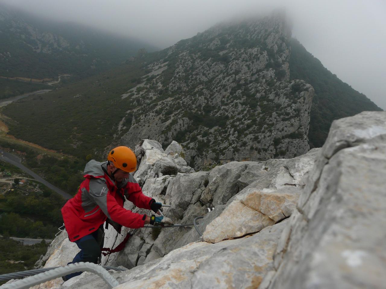 Pas loin de sortir de la pichona à St Paul de Fenouillet