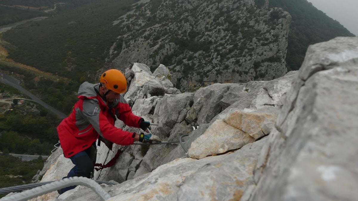 Pas loin de sortir de la pichona à St Paul de Fenouillet