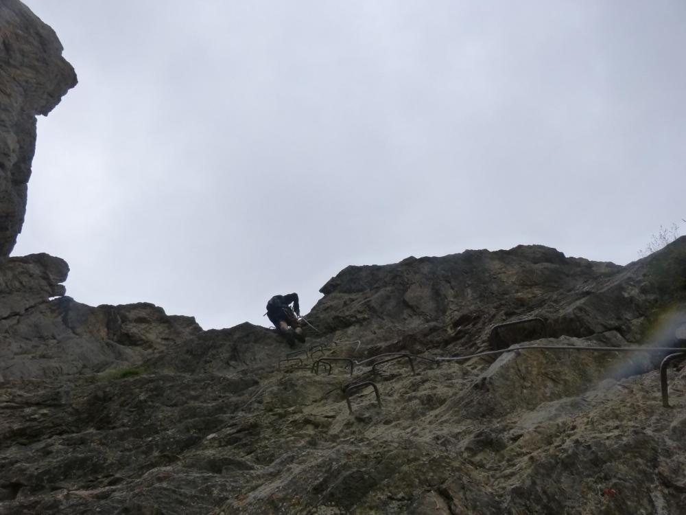 Aiguillette du Lauzet ... ça grimpe !