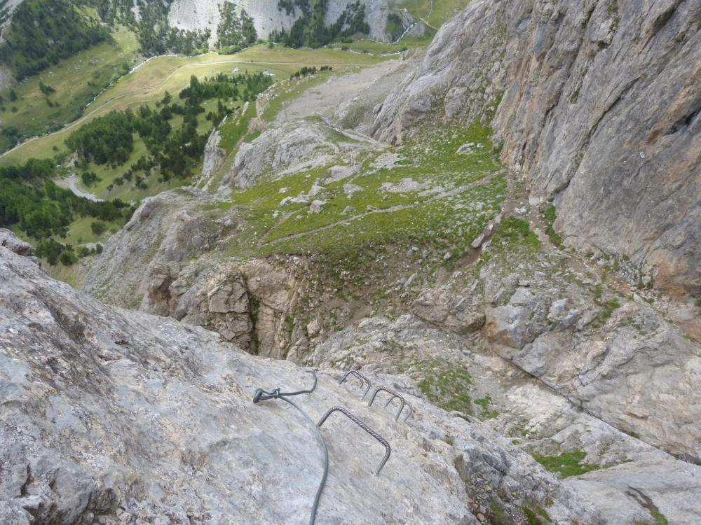 la preuve ! (via ferrata de l' aiguillette du Lauzet)