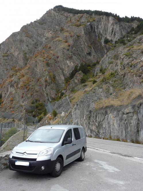 Retour au parking vias du roc del Quer