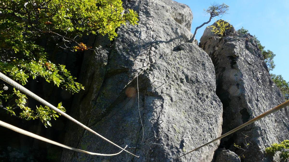 Via ferrata del roc d'Esquers     à Escaldes    Andorre