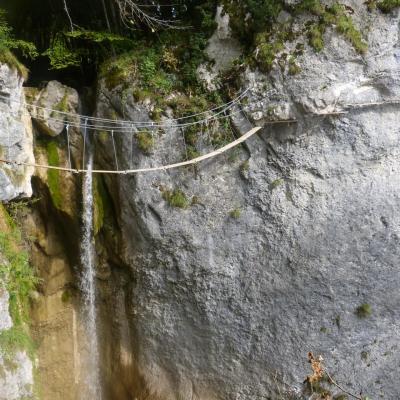 La passerelle de la 