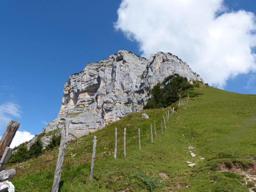 Col de l' Alpette, extremité sud du Mont Granier