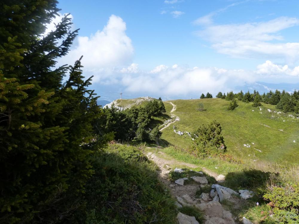 Arrivée à la Croix du Granier