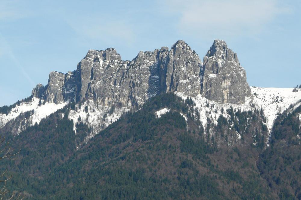 les dents de Lanfon depuis le sommet