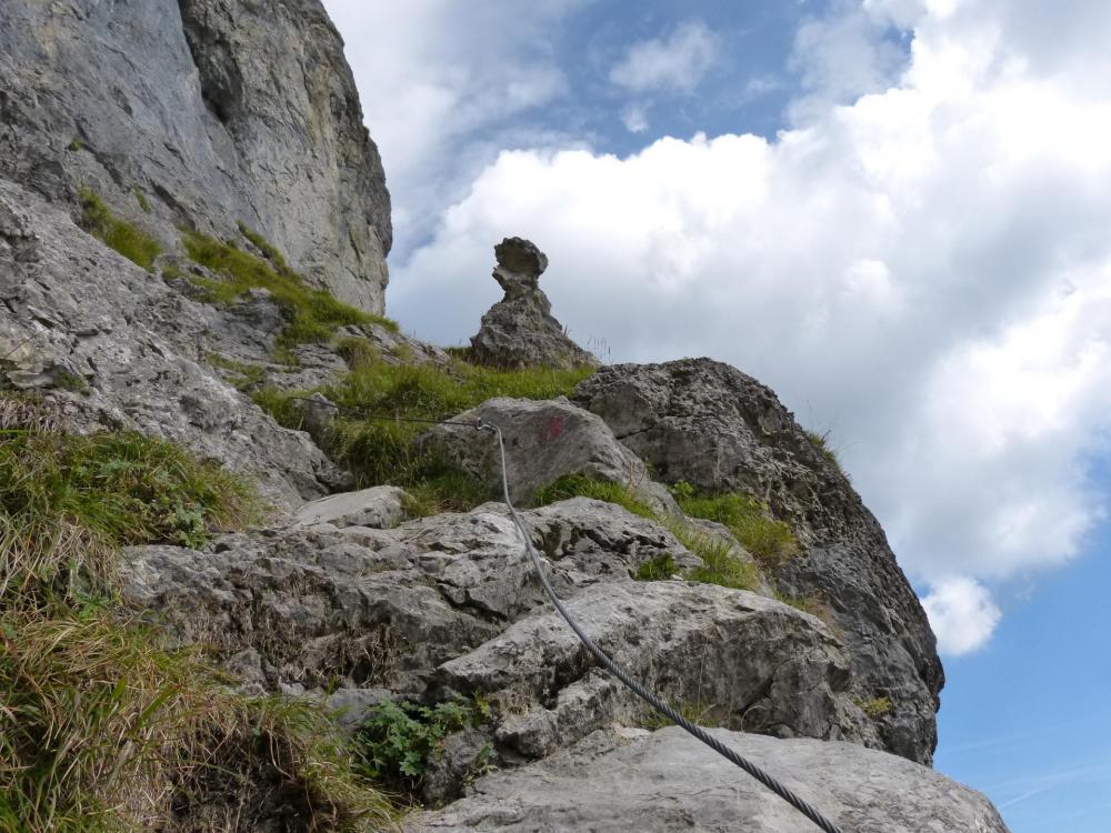 Golet de la Trouye, via d'Ugine-Mont Charvin