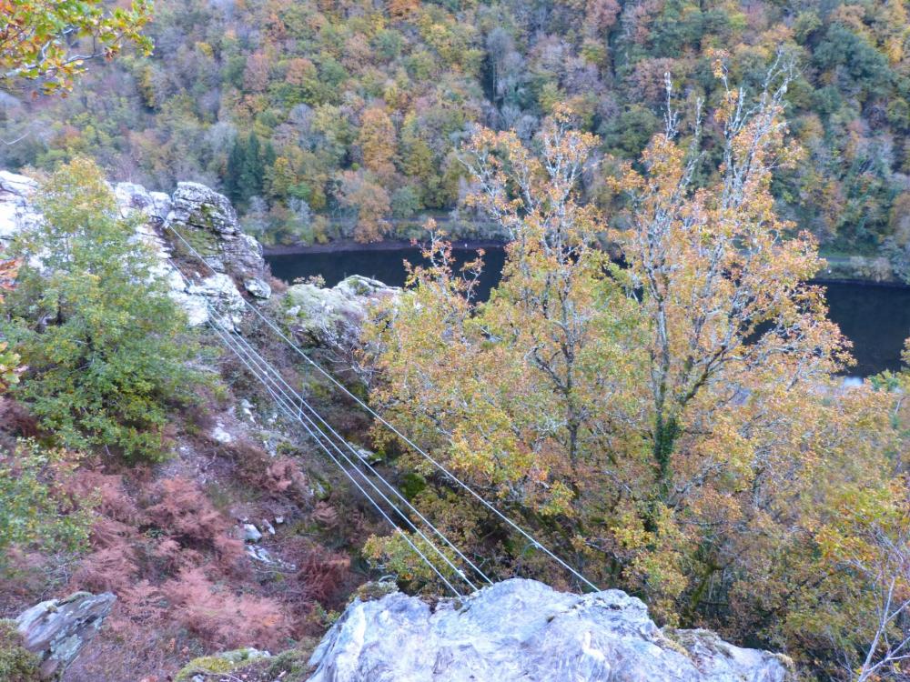 Via ferrata de la Dordogne à St Martial d' Entraygues