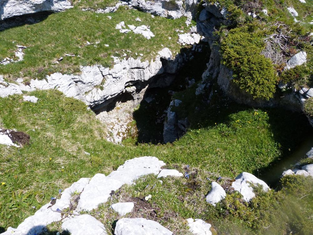 Margeriaz, un beau gouffre !