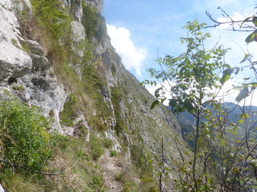 Traversée reposante dans le tronçon du Chamois