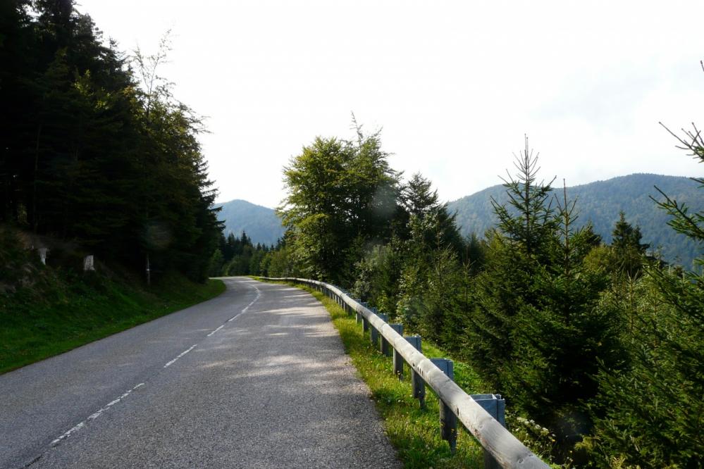 côte 1000 dans le ballon d'Alsace depuis St Maurice sur Moselle