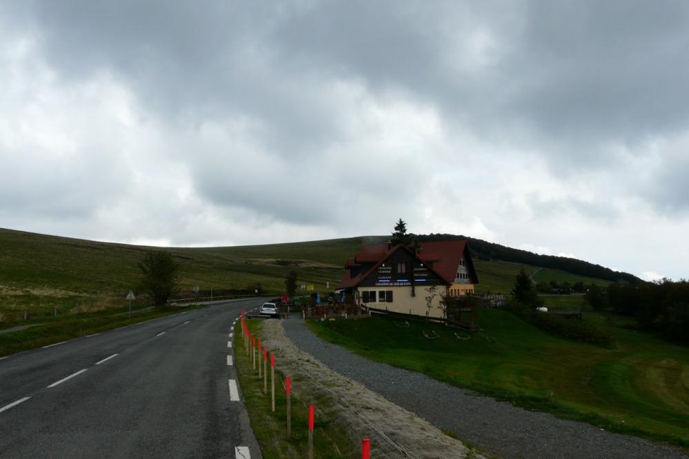 derrière l' hotel, le ballon d' Alsace