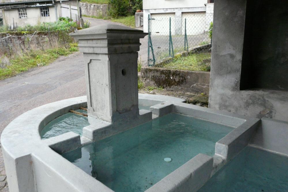 le lavoir de Plancher les mines (70)