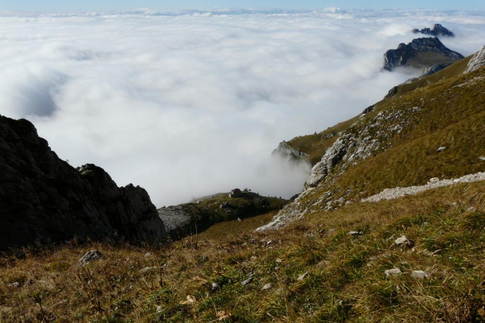 Mer de nuages sur le lac d' Annecy