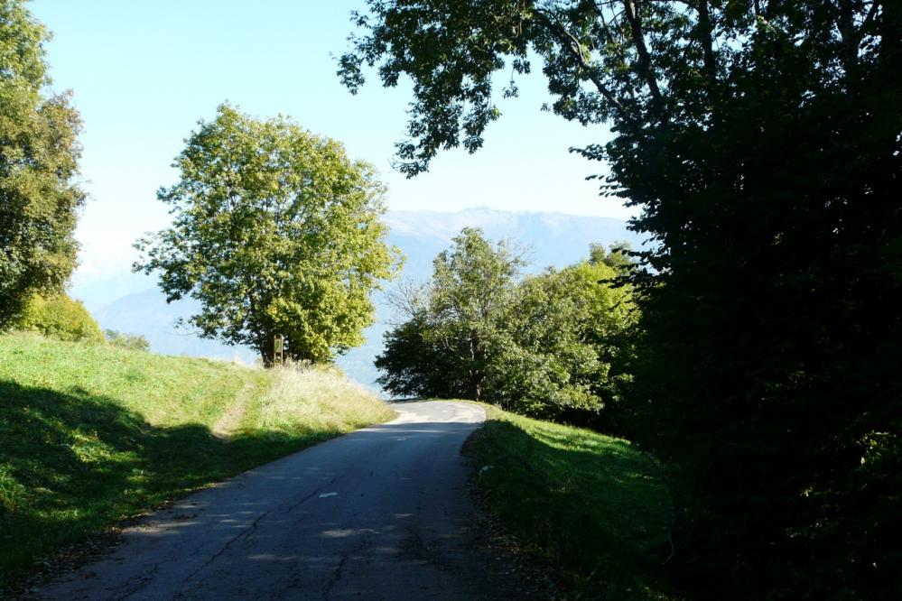 Dans la montée du col deTamié